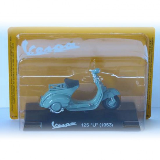 Machetă moto Magazine Models [1:18] - Vespa 1953 125 U - Green